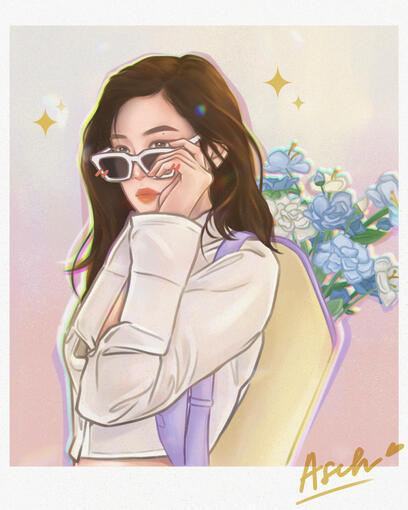 Jennie's 26th B-day 2022 fanart