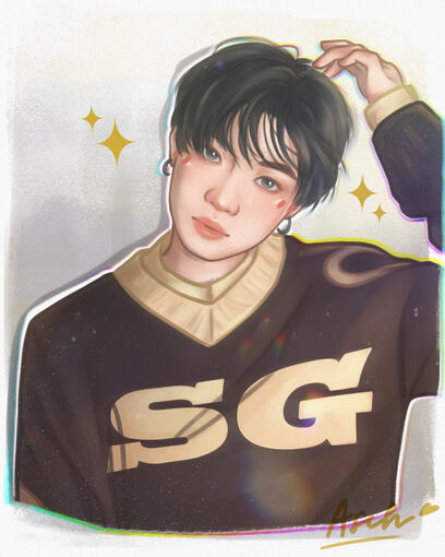 Suga's 29th B-day 2022 fanart